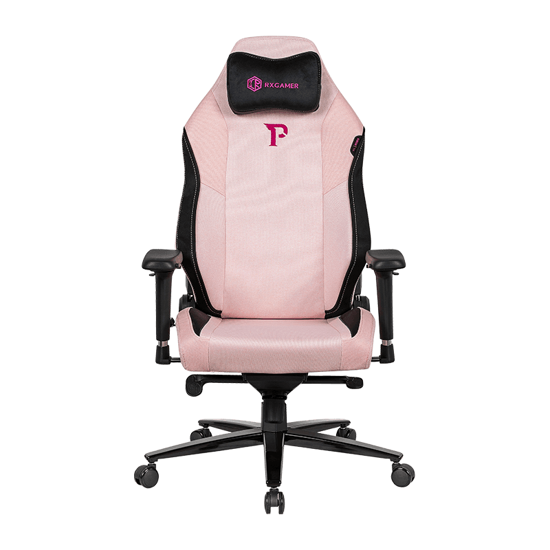 RXGAMER RX-2070-1XL-B siatkowe krzesło biurowe regulowane z podłokietnikami 4D krzesło e-sportowe